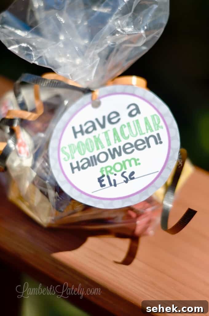 Printable Halloween Gift Tags PDF — Free Downloadable Labels 4 Free Printable Halloween Gift Tags - Have a Spooktacular Halloween