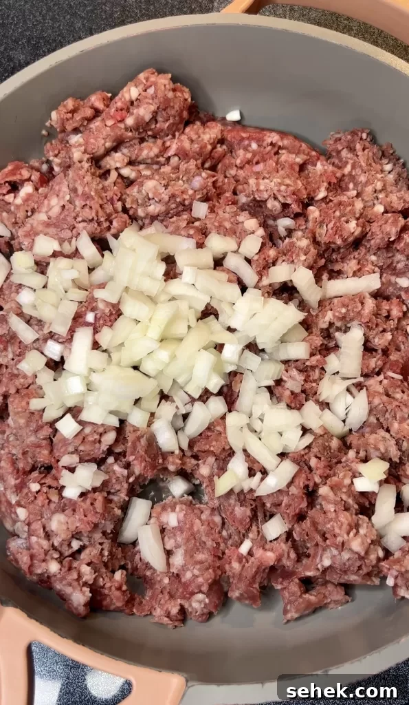 Big Mac Tater Tot Casserole Recipe: Cheeseburger Tater Bake 4 img 4275 3