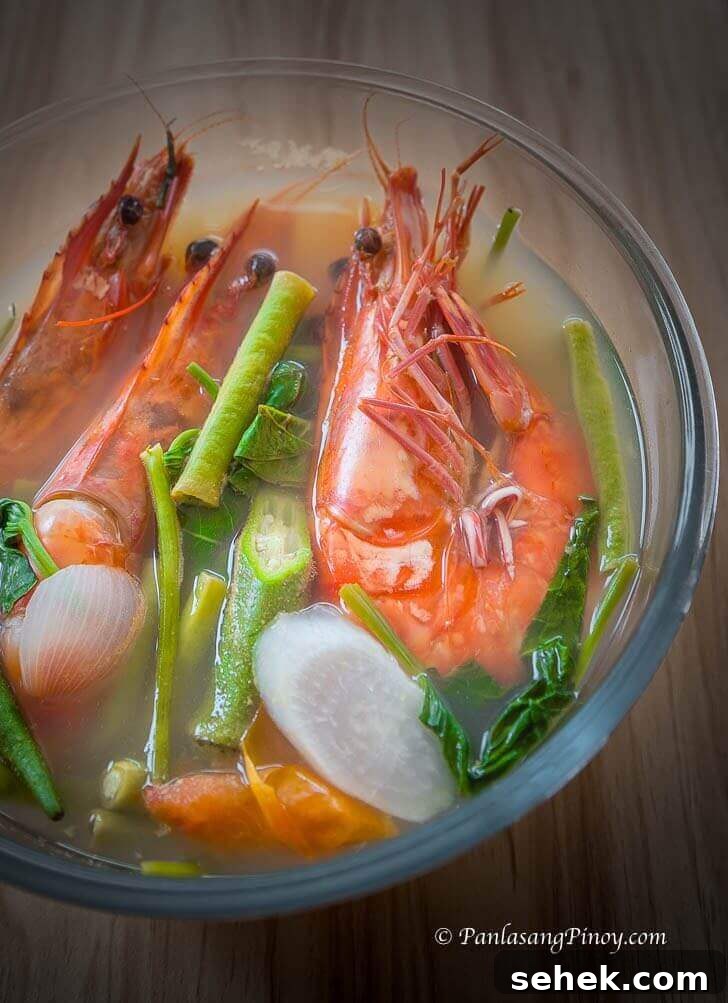 Sinigang na Sugpo (Filipino Tamarind Shrimp Soup) Recipe 3 sinigang na sugpo recipe panlasang pinoy