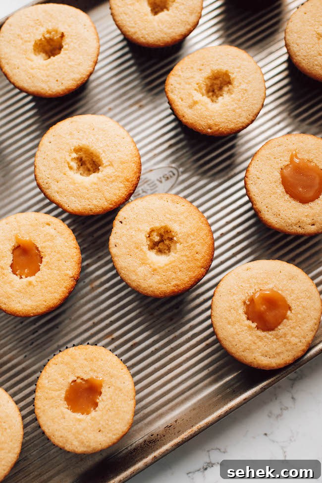 Salted Caramel-Stuffed Cupcakes with Gooey Center 16 img 4619 15