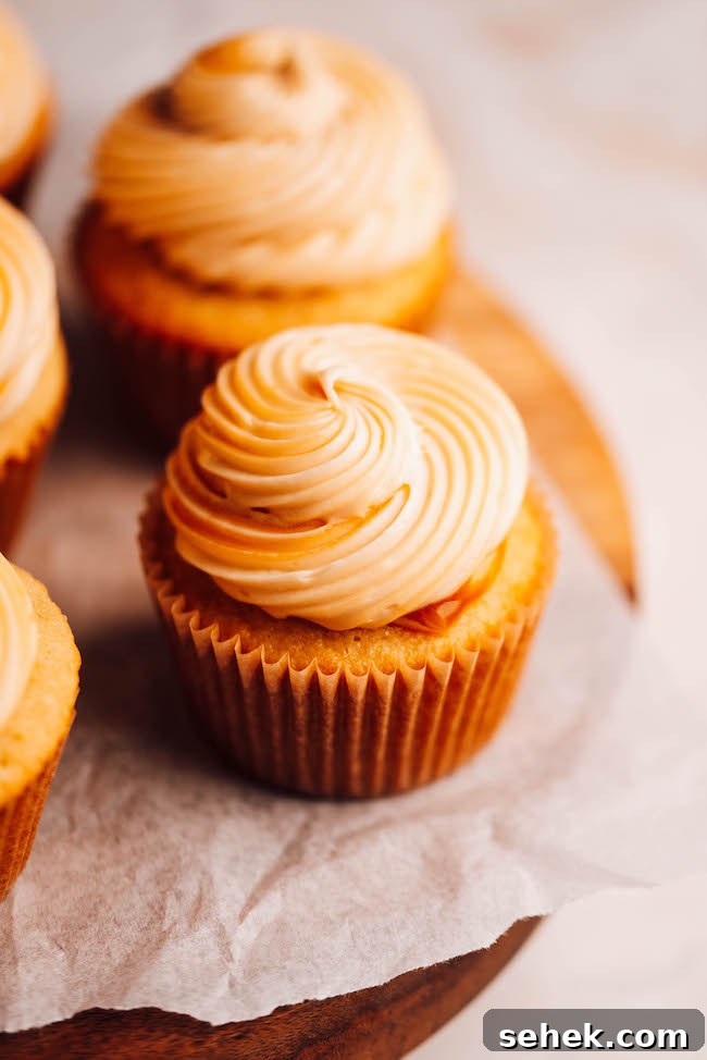 Salted Caramel-Stuffed Cupcakes with Gooey Center 3 img 4619 2
