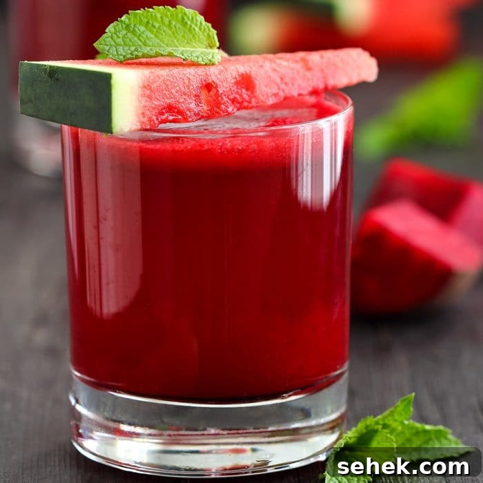 Watermelon Beet Juice Image