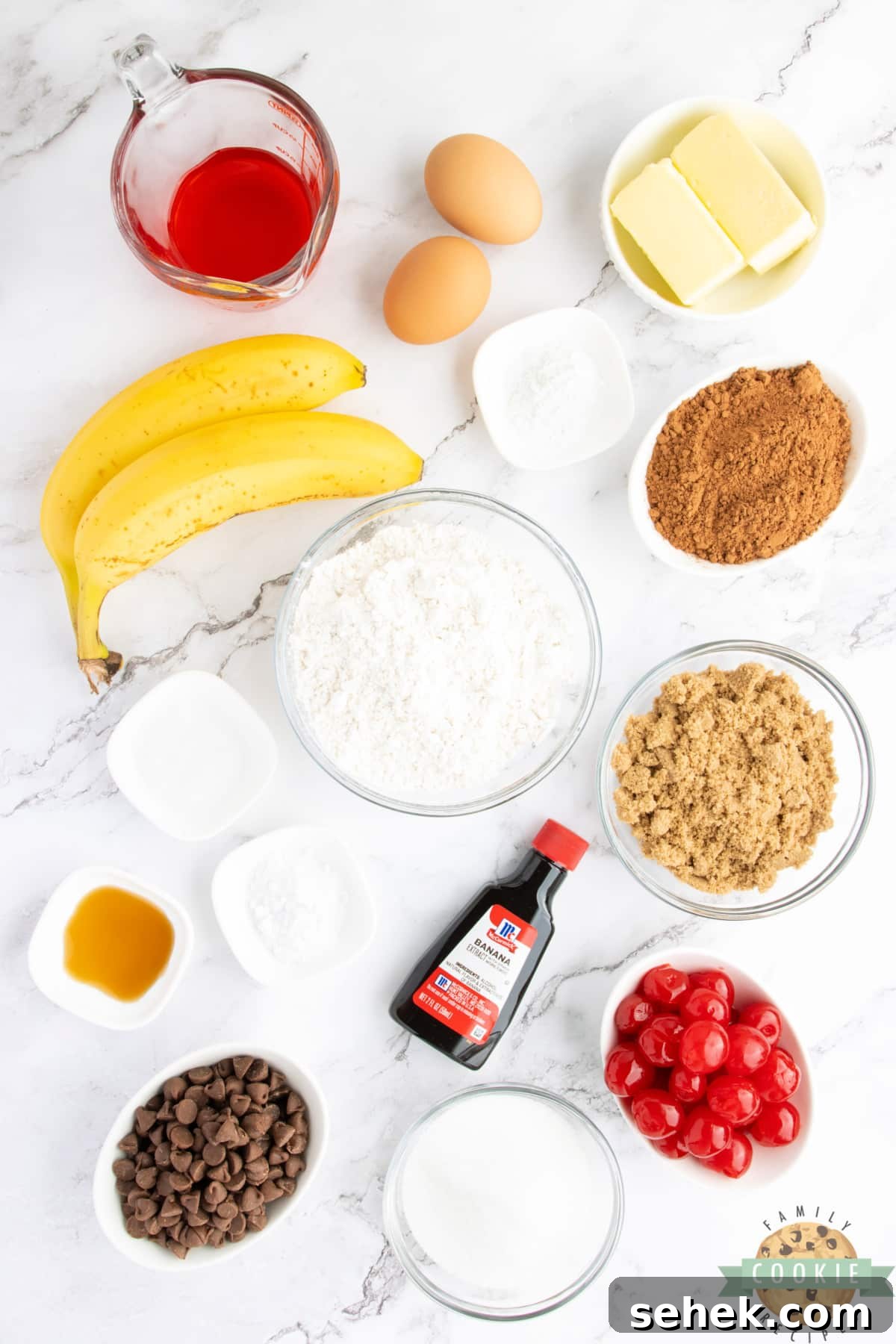 Double Chocolate Banana Split Cookies Recipe for Chocolate Lovers 4 Ingredients in Double Chocolate Banana Split Cookies.