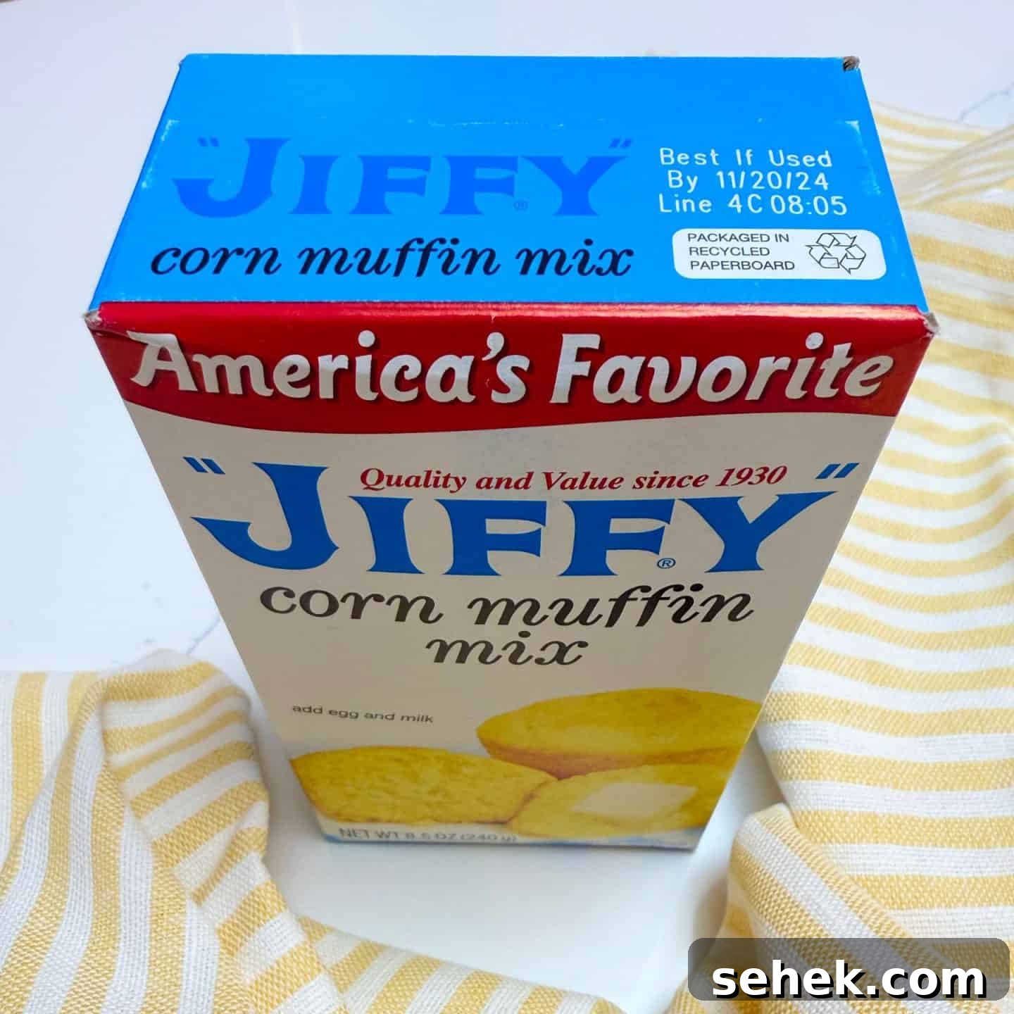 Old-Fashioned Jiffy Cornbread with Cream Cheese Twist 6 How to improve a box of Jiffy Cornbread