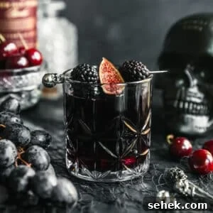 Black Halloween Sangria Recipe with Spooky Blackberry Twist 7 img 52235 6