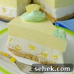 No Bake Pineapple Cheesecake Recipe - Featured Image