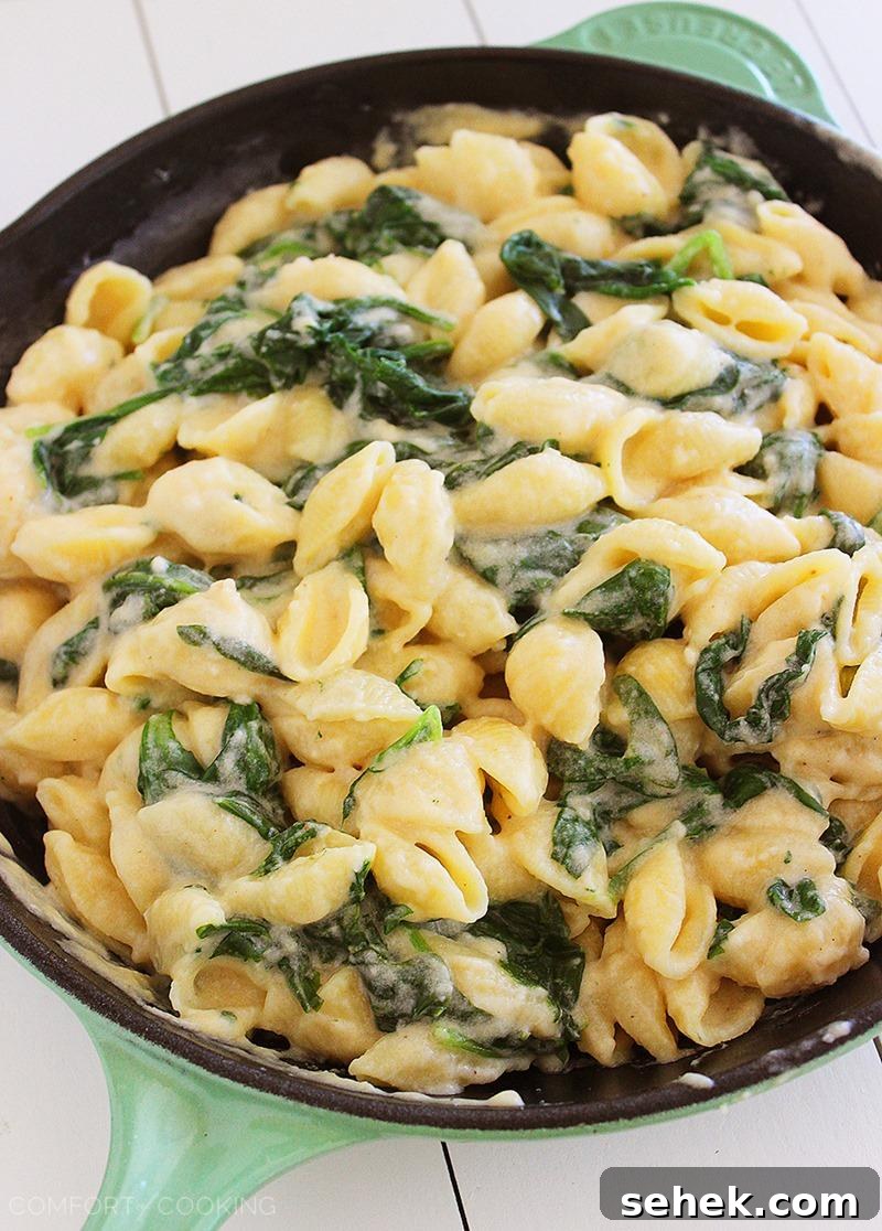Creamy Spinach and Bacon Macaroni & Cheese Recipe 5 Creamy Spinach-Bacon Macaroni & Cheese