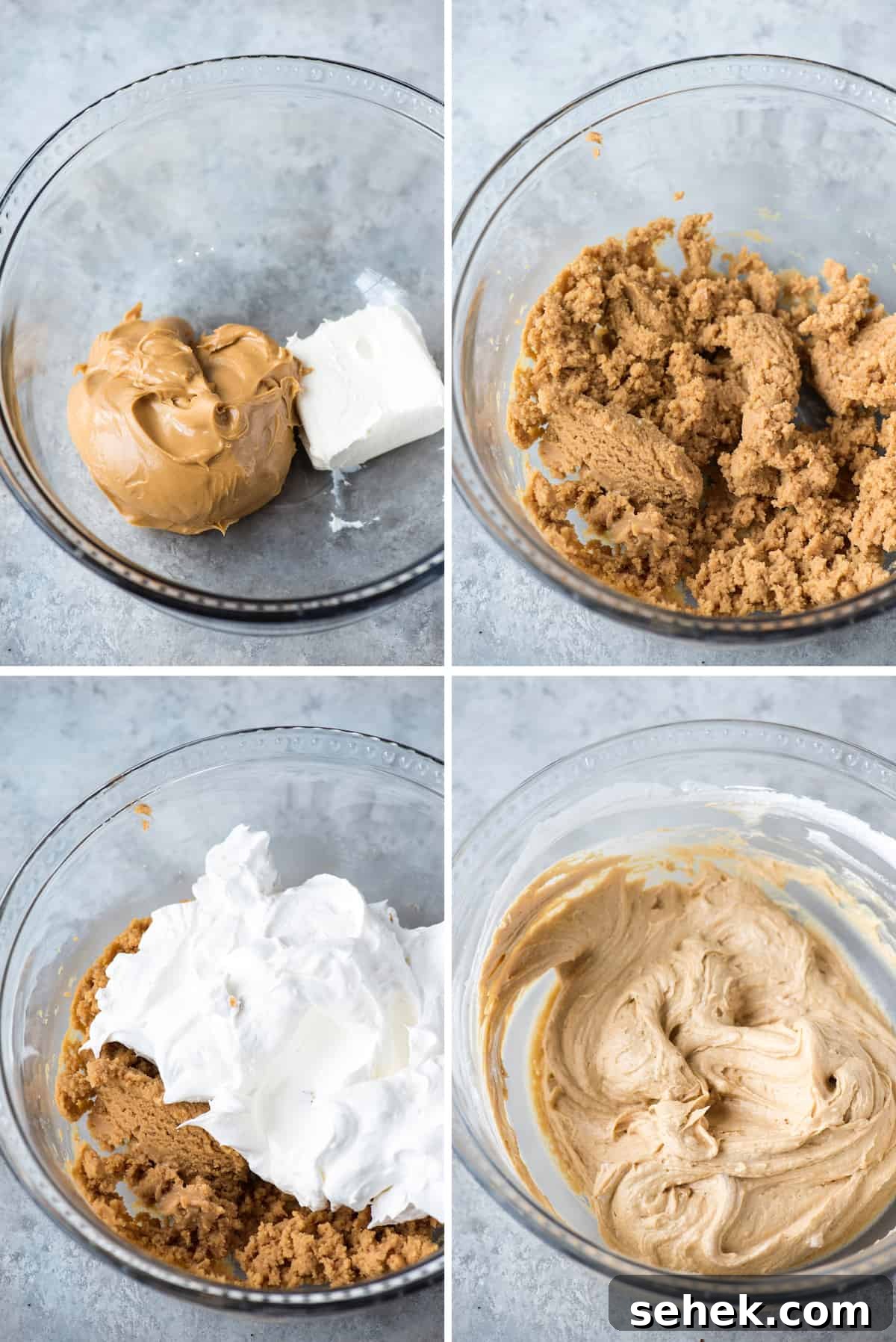 how to make chocolate peanut butter pie collage image