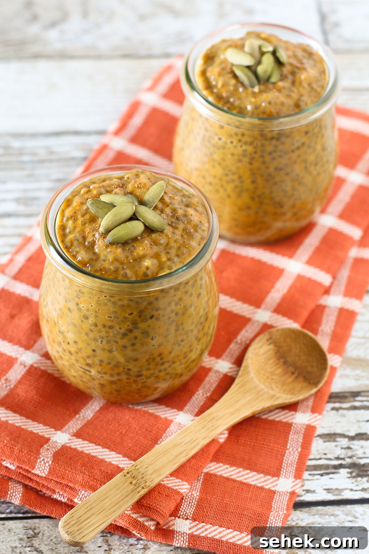 Dairy-Free Pumpkin Pie Chia Pudding Recipe for Fall Dessert 3 Dairy Free Pumpkin Pie Chia Pudding. A healthy fall dessert, with the classic flavors of pumpkin pie!