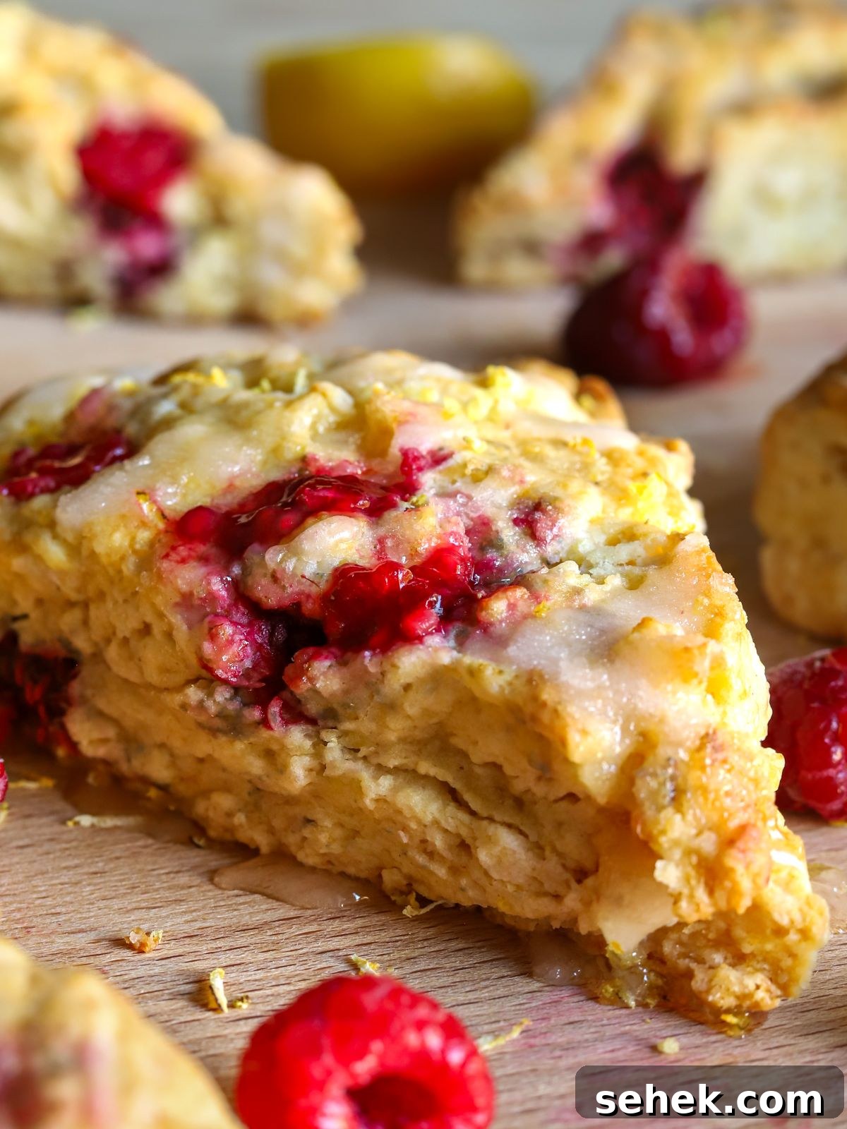 21 High-Protein Snack Ideas for Kids on Sports Teams 15 Lemon Raspberry Cottage Cheese Scones
