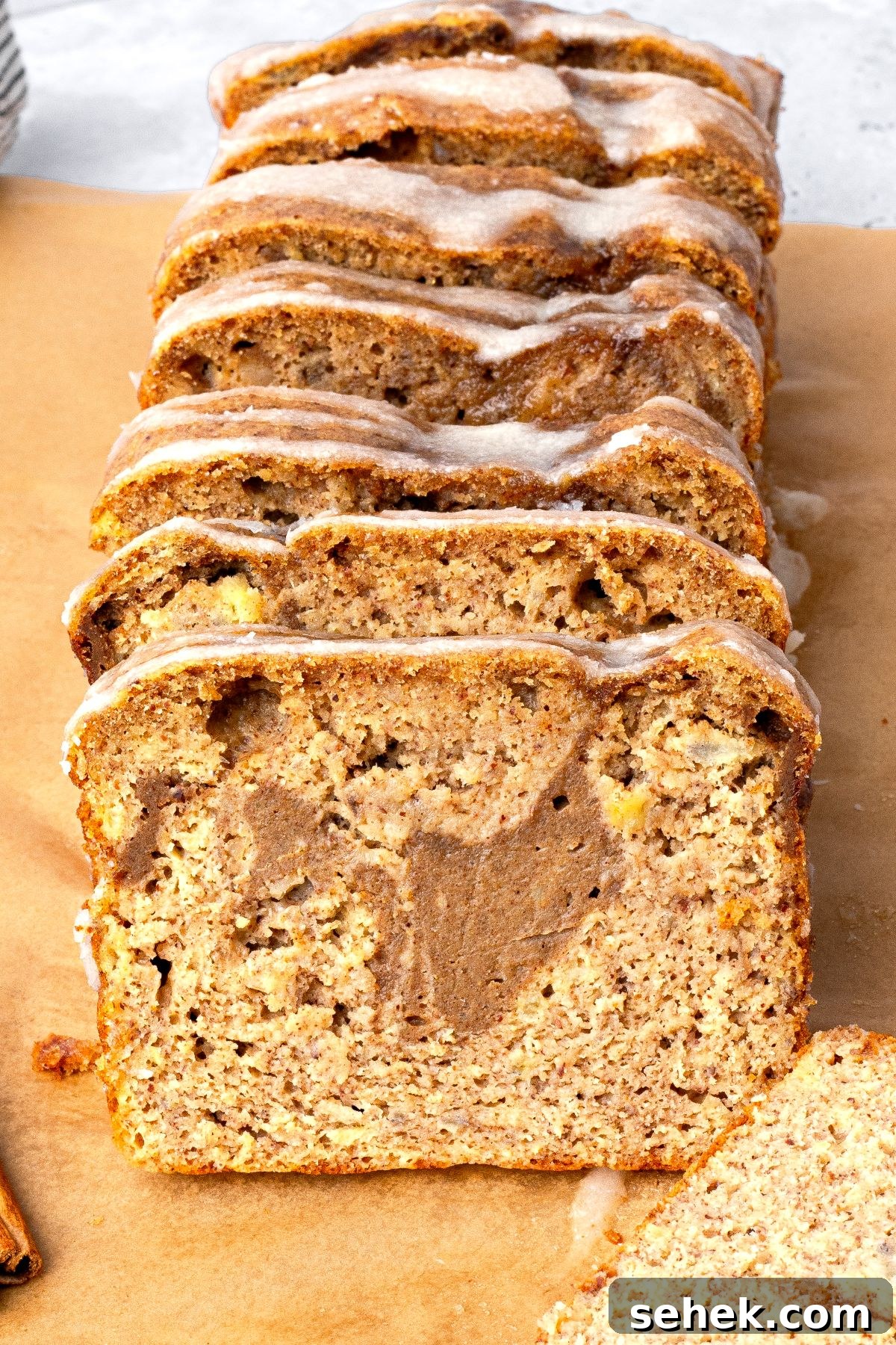 21 High-Protein Snack Ideas for Kids on Sports Teams 19 Flourless Cinnamon Swirl Banana Bread