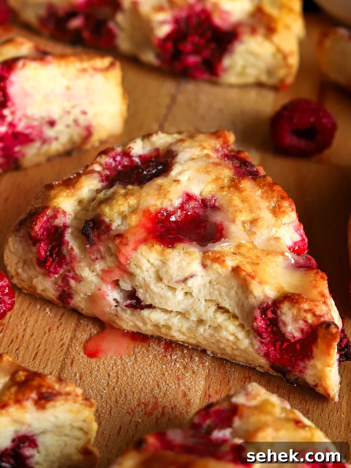 21 High-Protein Snack Ideas for Kids on Sports Teams 9 Raspberry Cottage Cheese Scones