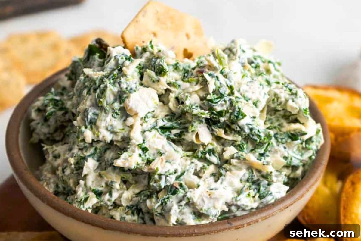 12 Crowd-Pleasing Party Dips for Your Next BBQ 10 Cold Spinach Artichoke Dip