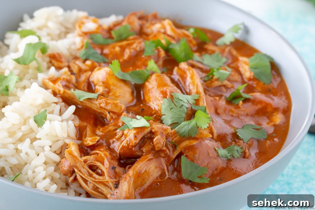 Easy Instant Pot butter chicken.
