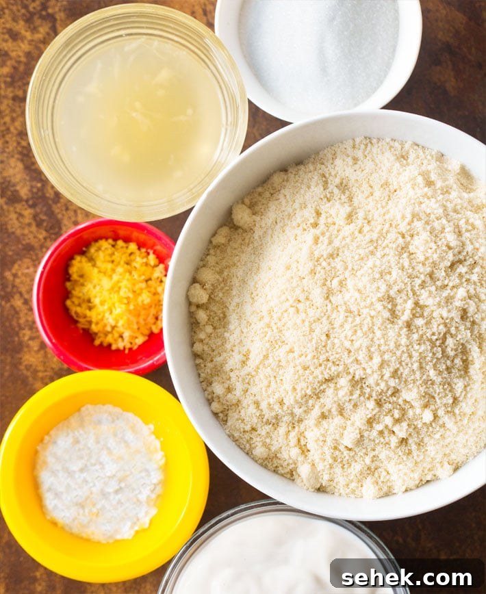 Low Carb Lemon Bread Ingredients Low Carb Lemon Bread Ingredients