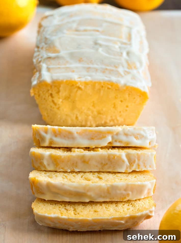 Keto Lemon Loaf Bread Keto Lemon Loaf Bread