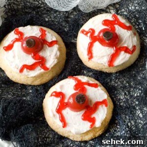 Gluten-Free Vampire Eyeball Cookies: Spooky Halloween Recipe 3 Gluten Free Vampire Eyeball Cookies