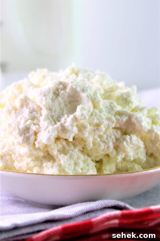How to Make Creamy Homemade Ricotta Cheese in 30 Minutes 4 homemade ricotta cheese