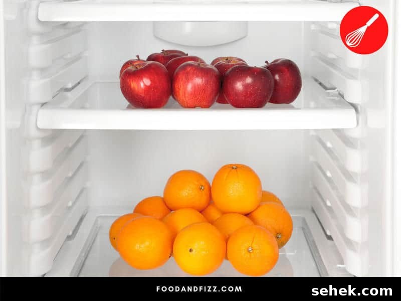 The best place to store mandarin oranges is in the refrigerator.
