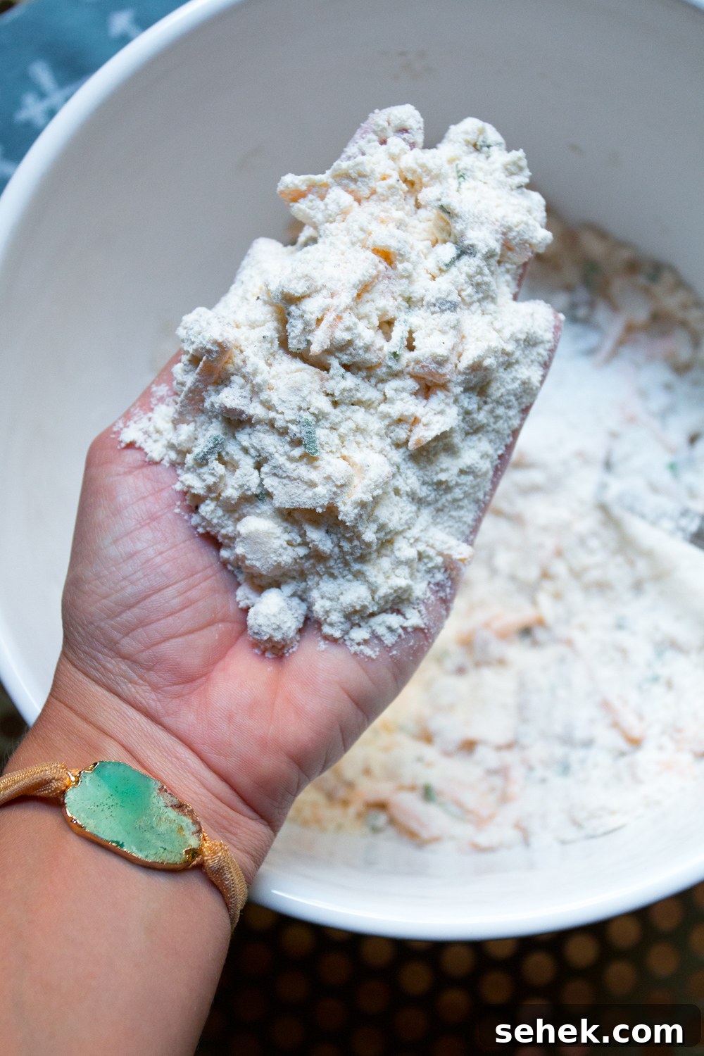 Smoked Cheddar and Pancetta Scones Recipe 6 Smoked Cheddar Pancetta Scone crumbles