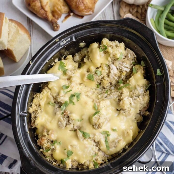 Image for Grandmama's Crock Pot Cornbread Dressing