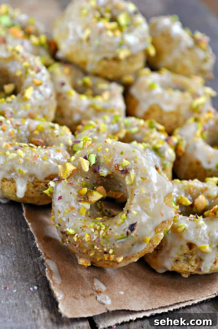 Vegan Orange Pistachio Baked Donuts Recipe 4 img 824 3