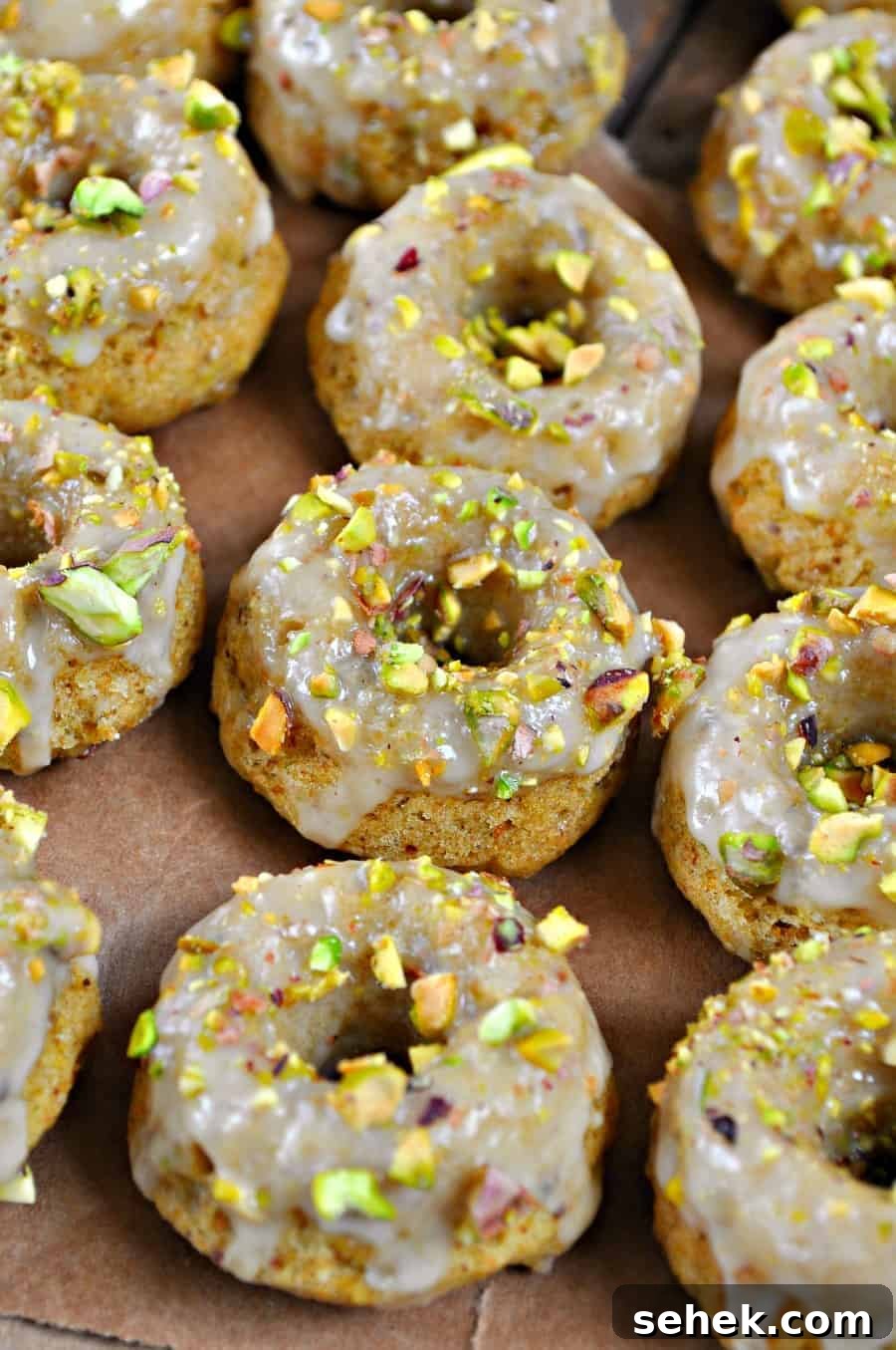 Vegan Orange Pistachio Baked Donuts Recipe 5 img 824 4