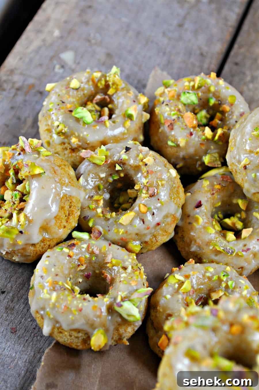 Vegan Orange Pistachio Baked Donuts Recipe 7 img 824 6