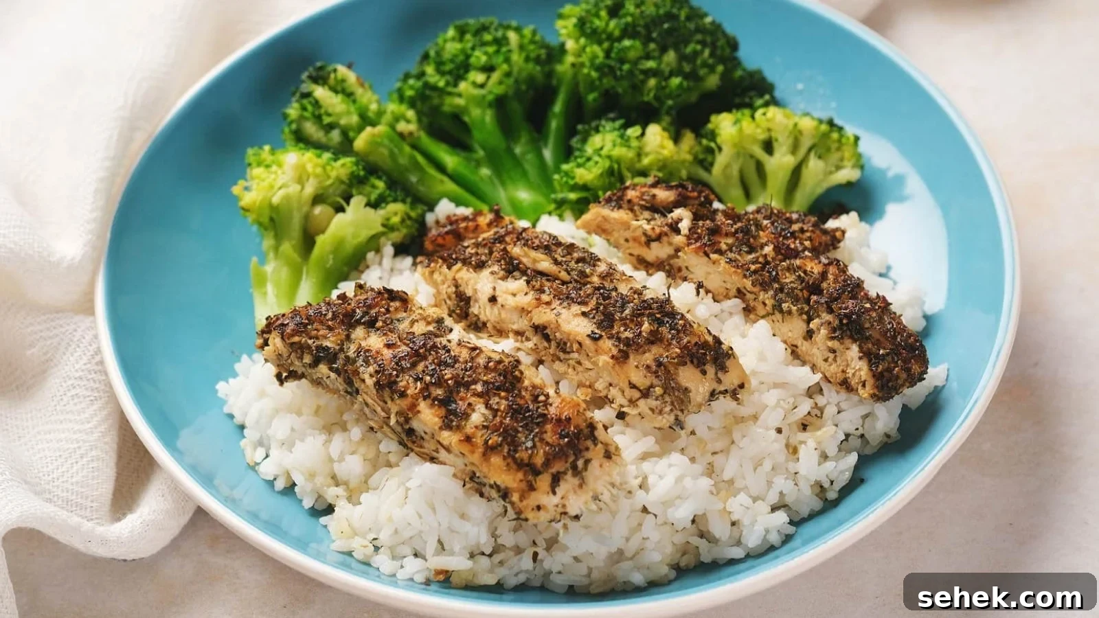 15 Quick Weeknight Dinners to Save You Time and Stress 9 A picture of Herb-crusted Chicken Texas Roadhouse copycat recipe.