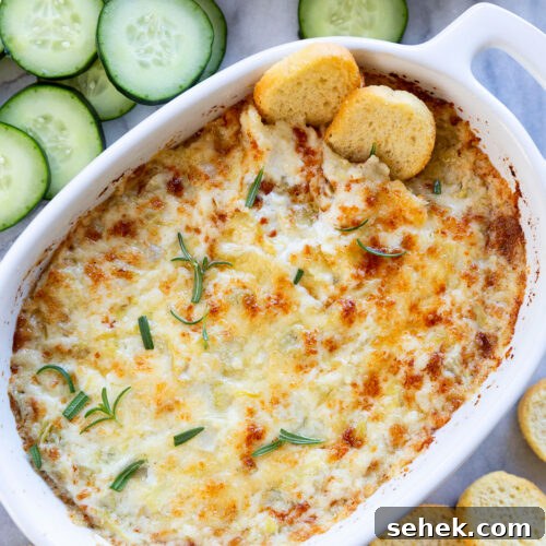 Creamy 3-Ingredient Artichoke Dip Recipe 5 3 Ingredient Artichoke Dip Recipe