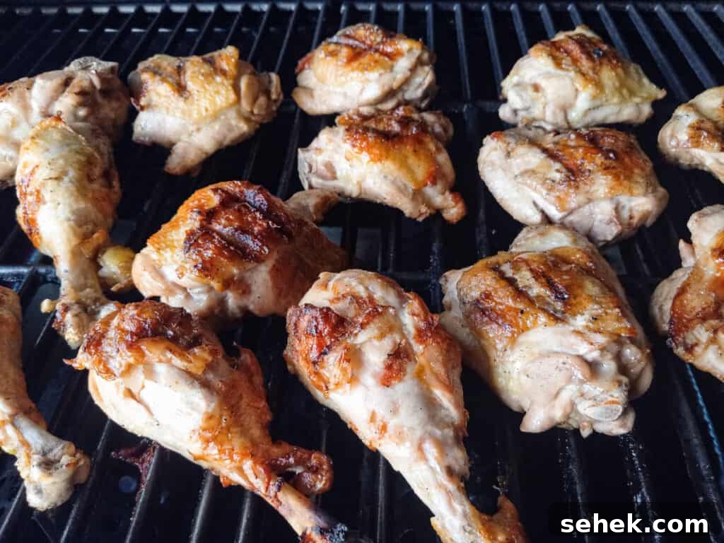 Authentic Amish-Style BBQ Chicken Recipe for Juicy, Smoky Flavor 4 Amish chicken on the grill