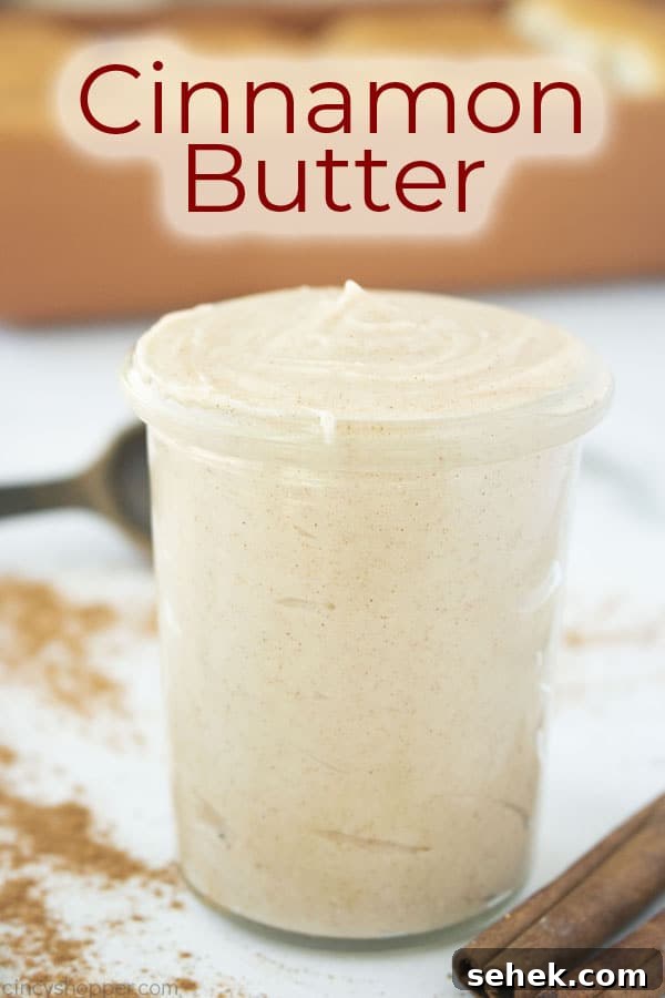 Homemade Cinnamon Butter Recipe for Toasts and Pastries 6 Text on image Cinnamon Butter