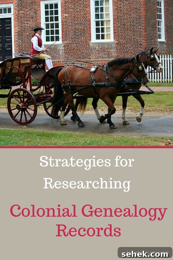 Finding Ancestors in Colonial America: A Practical Guide to Tracing Your Roots 2 Finding your ancestor in colonial America may seem daunting, but it's not impossible. Explore these strategies for researching colonial genealogy records.