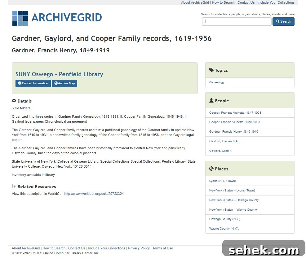 Finding Ancestors in Colonial America: A Practical Guide to Tracing Your Roots 4 archivegrid-colonial-families