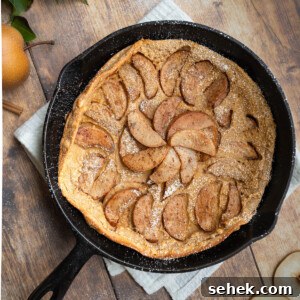 Brown Butter Pear Clafoutis Recipe with Caramelized Pears 4 A brown butter pear clafoutis