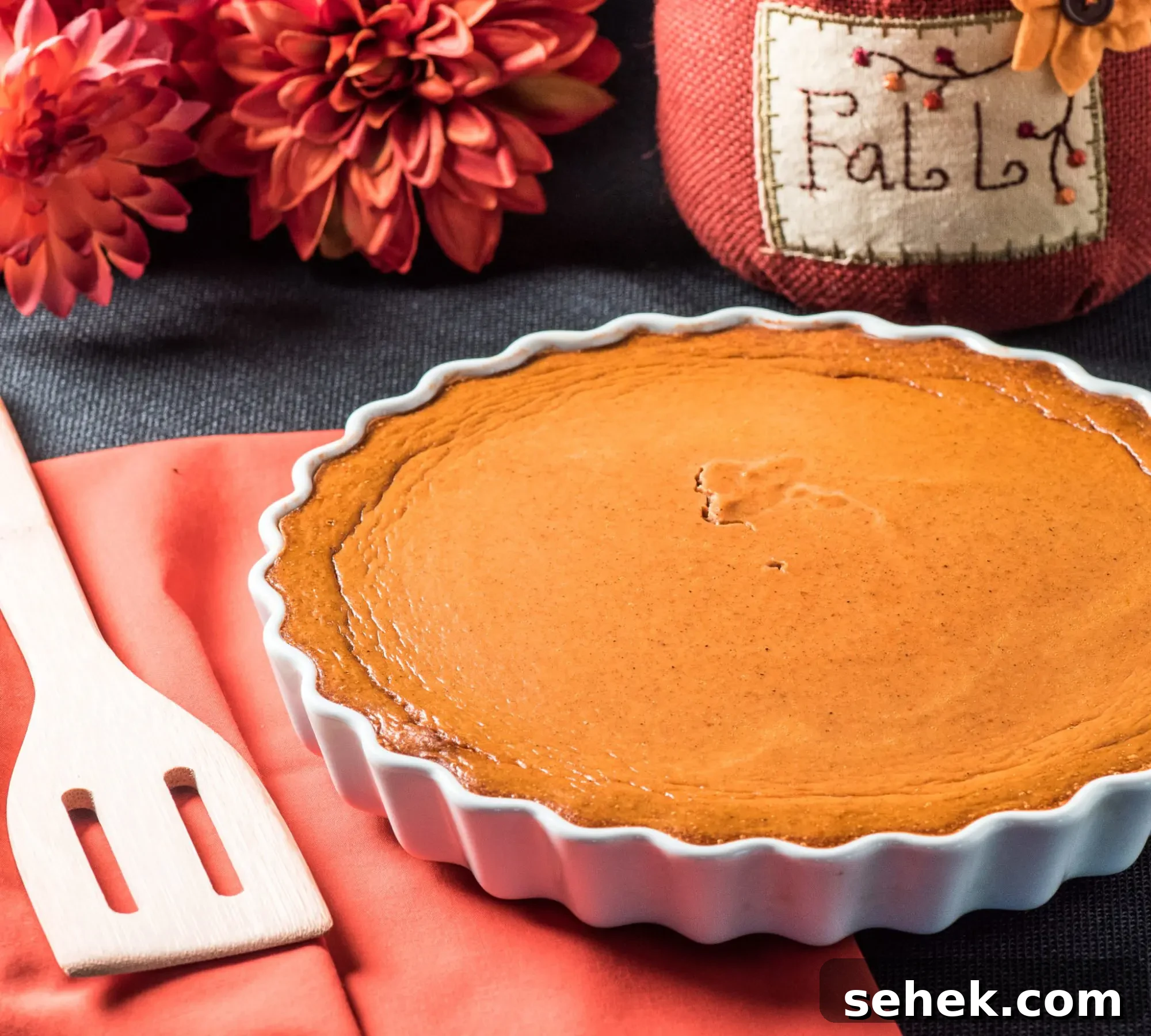 Low-Carb Crustless Pumpkin Pie Recipe for Keto and Paleo Diets 7 Baked Pumpkin Pie