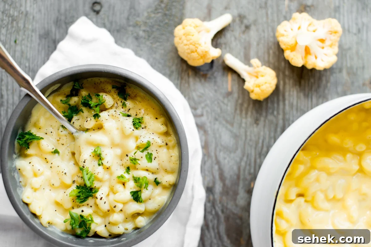 Creamy Stovetop Cauliflower Mac and Cheese Recipe 6 img 9148 5