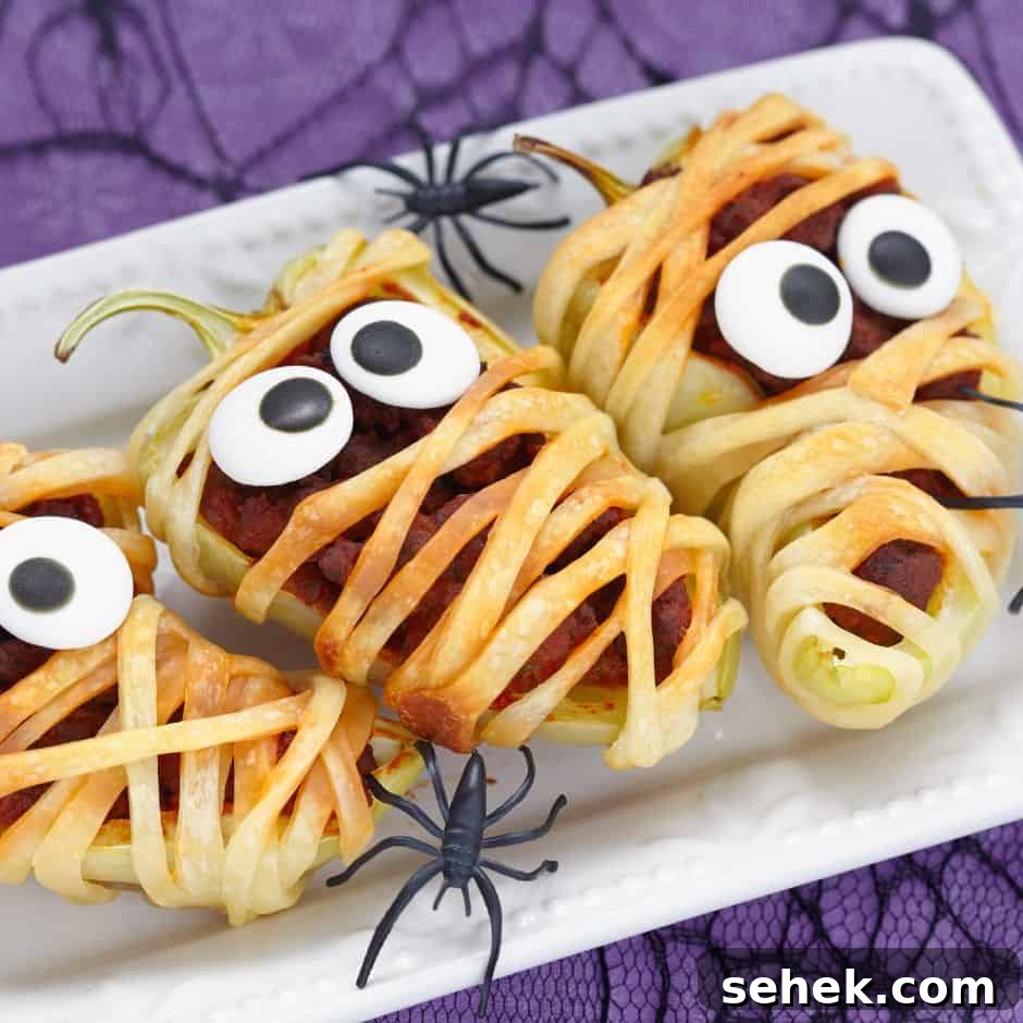 Image for Spooky Stuffed Banana Peppers