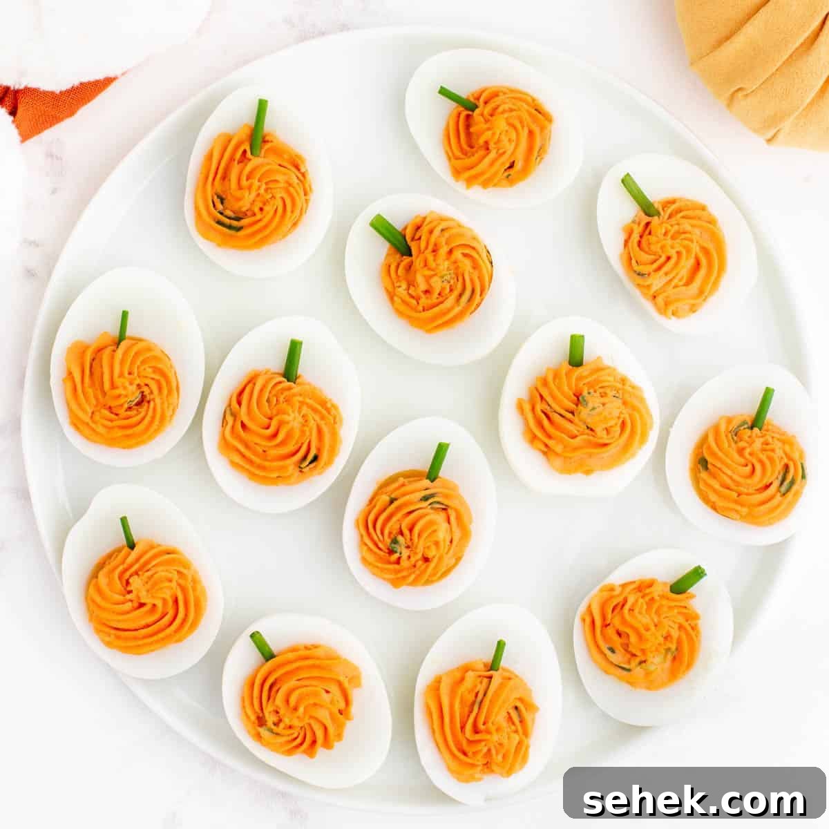 Image for Pumpkin Deviled Eggs