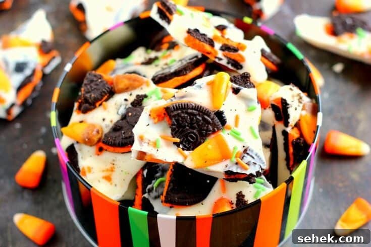 Image for White Chocolate Boo Bark