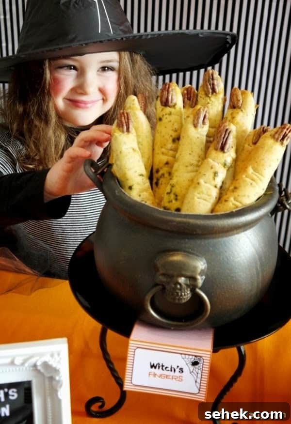 Image for Halloween Witch's Fingers Bread Sticks
