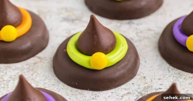 Image for Easy Oreo Witch Hat Cookies