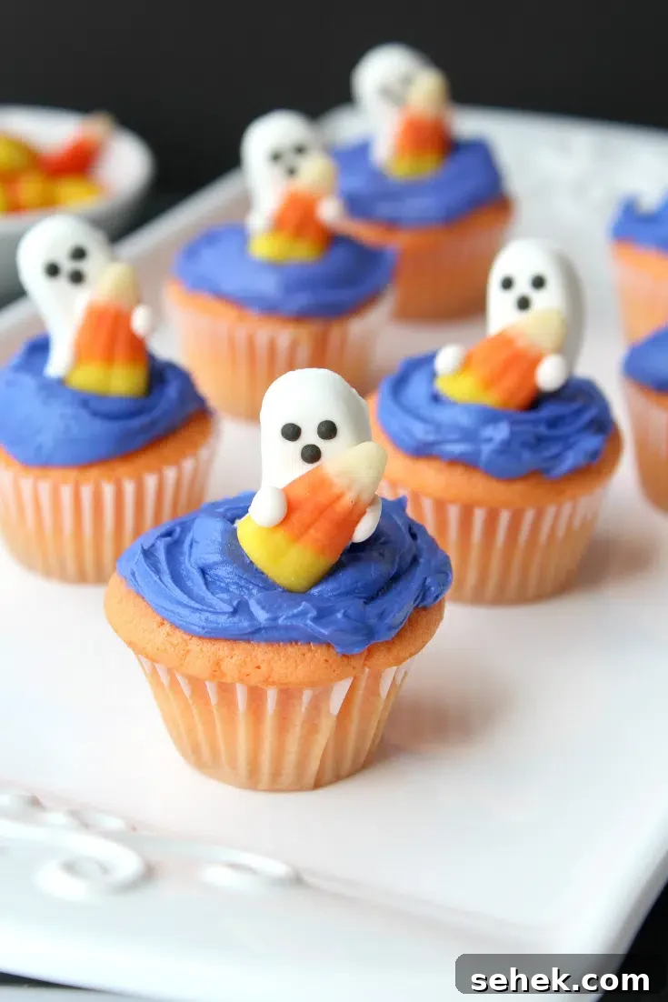 Image for Halloween Ghost Cupcakes