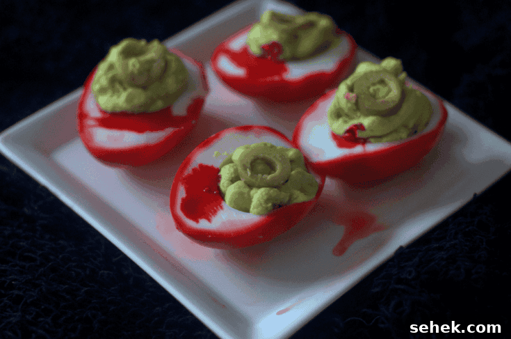 Image for Zombie Eyeball Deviled Eggs