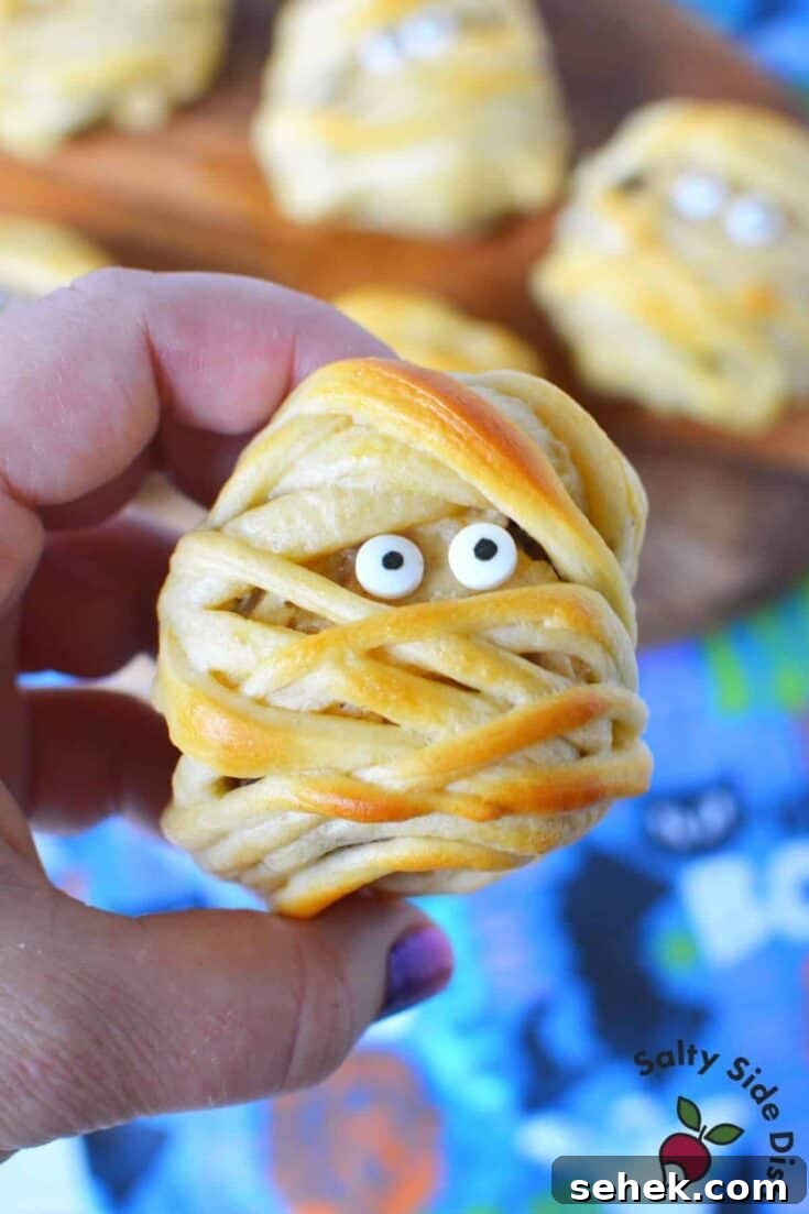 Image for Mummy Stuffed Mushrooms