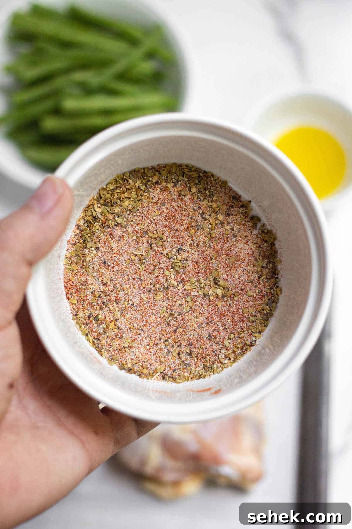 Blend of seasonings.