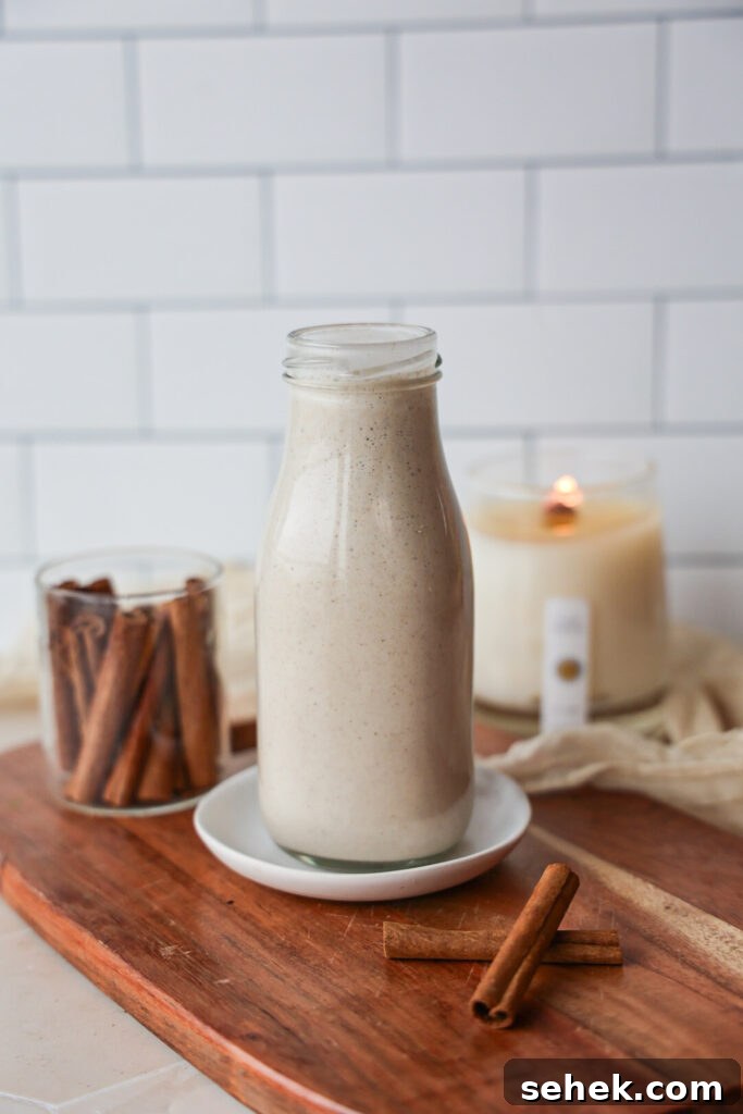 Creamy Vegan Eggnog Recipe You Need This Holiday Season 2 Healthy vegan eggnog