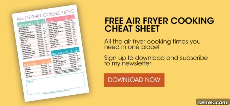 Air-Fried Cadbury Creme Egg Dessert Recipe 9 air fryer cheat sheet printable
