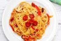 Creamy Chorizo Pasta – Quick Weeknight Dinner