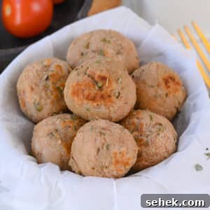 Quick and easy chicken meatballs
